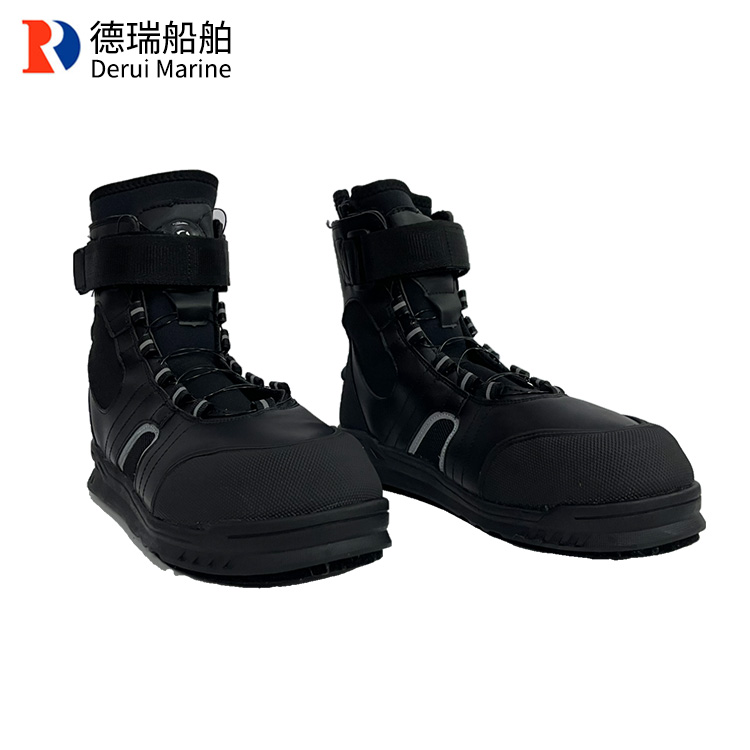無系帶魔術(shù)貼水域救援靴